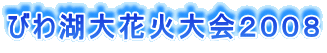びわ湖大花火大会2008